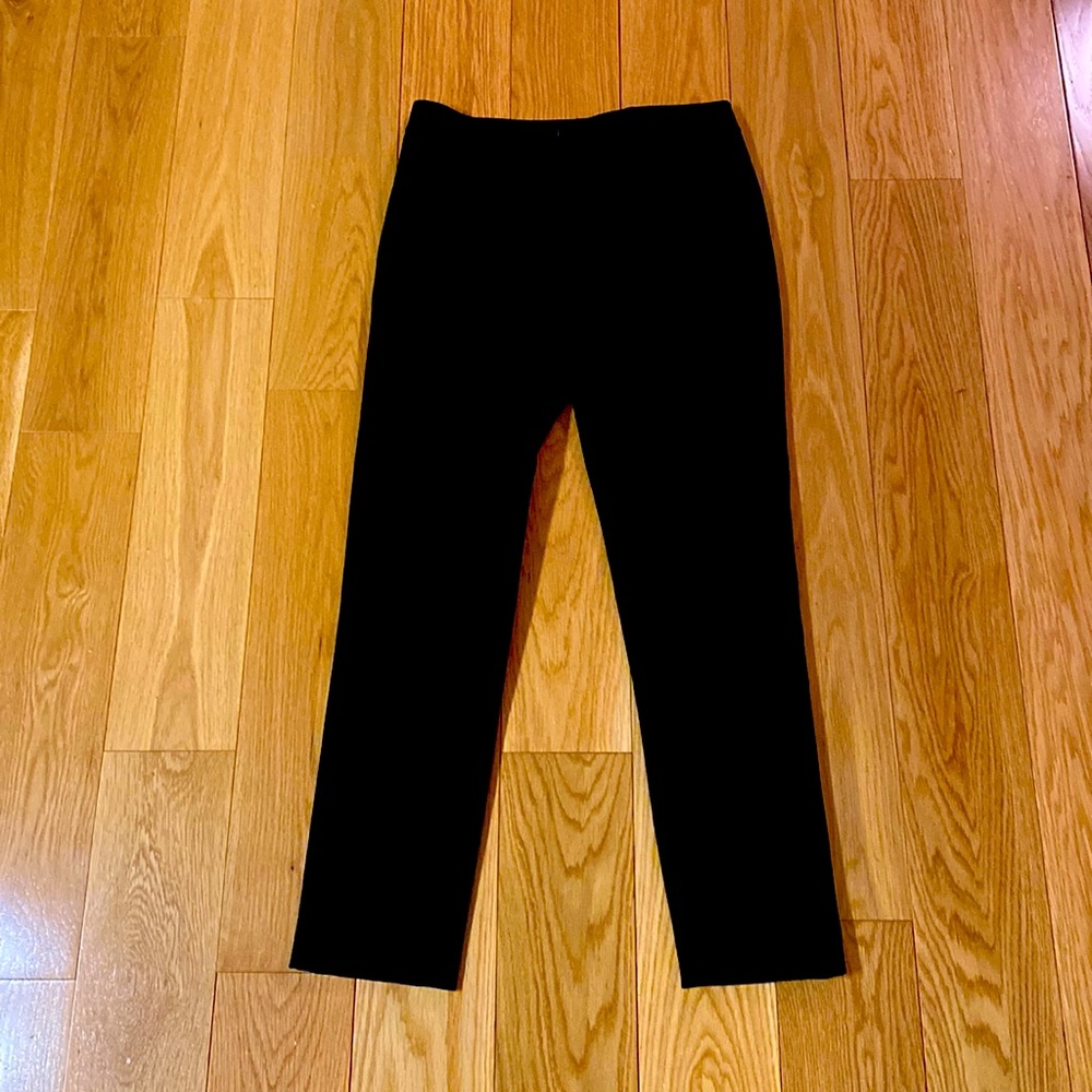 Vince black tapered slacks